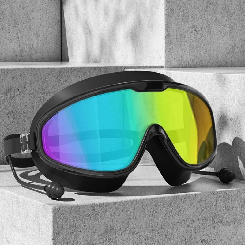 Swim Goggles Anti Fog Uv - 미러 처리된 성인용 수영 고글 –
