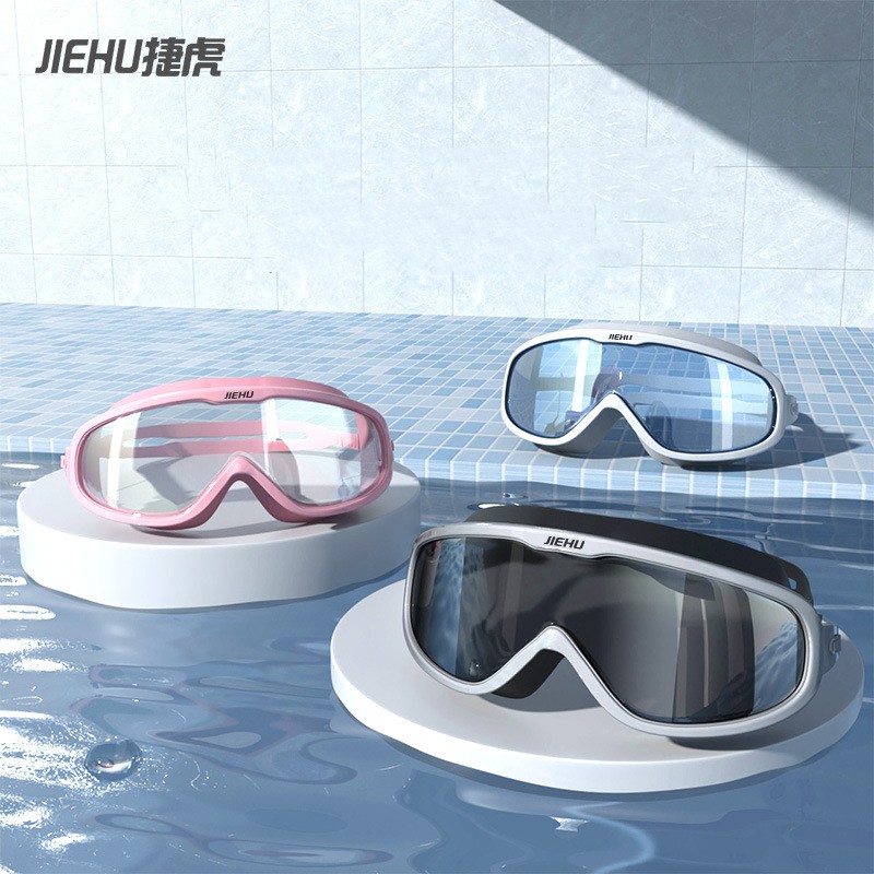 Swim Goggles Anti Fog Uv - 성인 근시 전문 방수 실리콘 HD