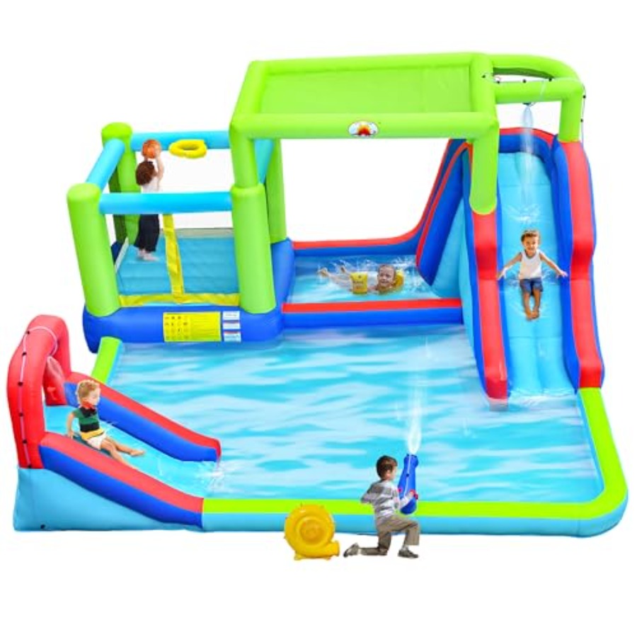 Water Slide Inflatable - 야외용 풍선 워터 슬라이드 워터파크, PVC