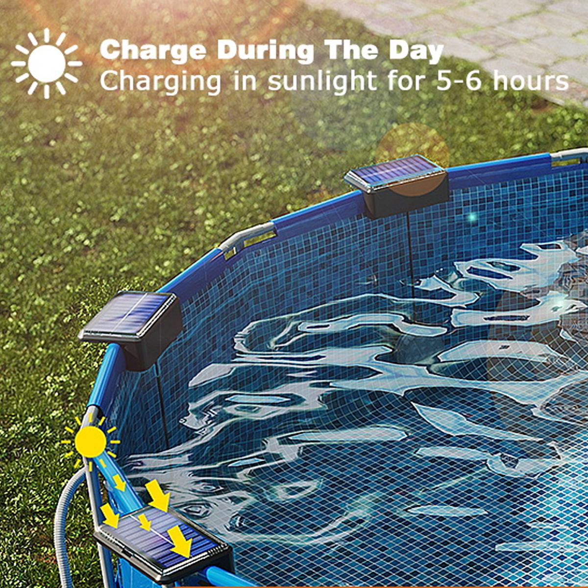 수중 태양광 수영장 조명, 리모컨 LED RGB 충전식 - Pool Light Solar Rechargeable 리뷰 및 가격