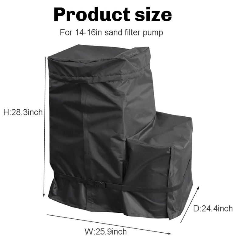 14-16인치 모래 필터용 풀 펌프 커버 방수 야외 정 - Pool Cover Waterproof 리뷰 및 가격