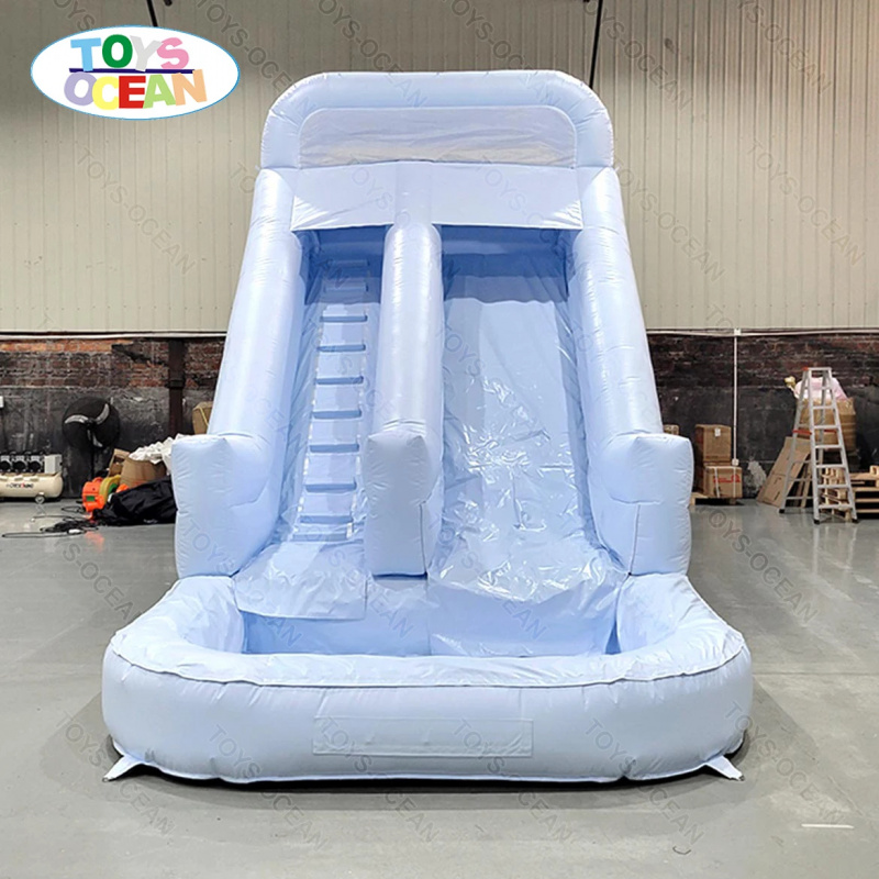 맞춤형 단색 0.55mm 두께 PVC 풍선 워터 슬라이 - Water Slide Inflatable 리뷰 및 가격
