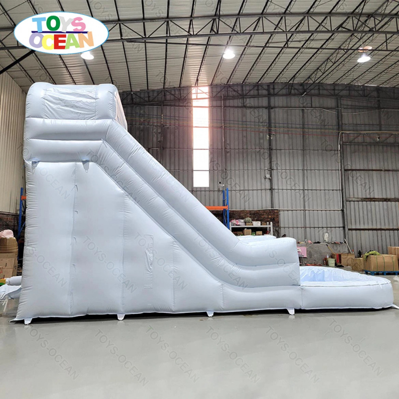 맞춤형 단색 0.55mm 두께 PVC 풍선 워터 슬라이 - Water Slide Inflatable 리뷰 및 가격
