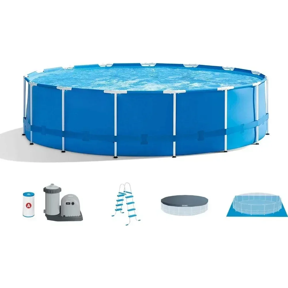 28241EH 15피트 x 48인치 금속 프레임 야외  - Pool Ladder Above Ground 리뷰 및 가격
