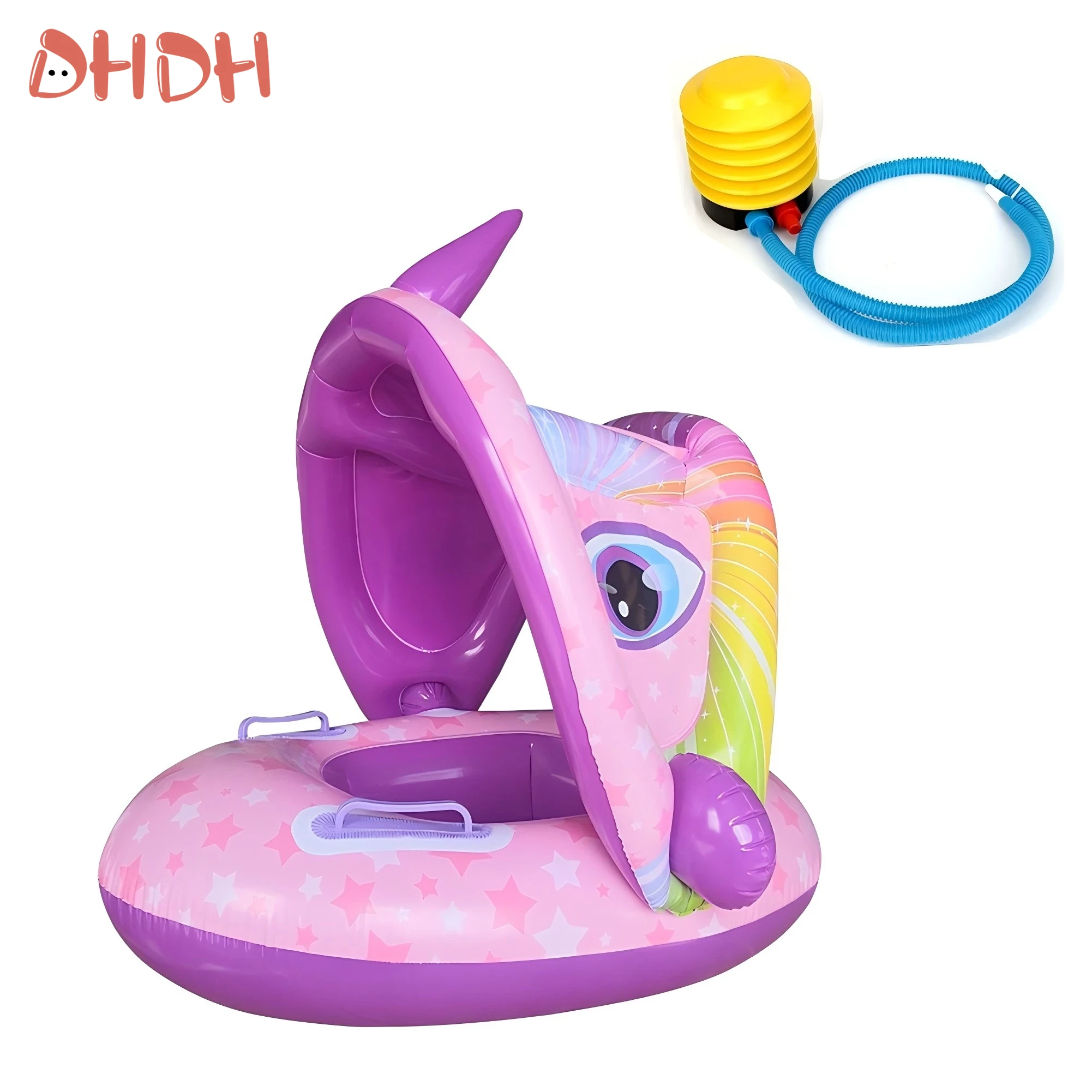 차양막이 있는 아기 수영 플로트 – 유아용 풍선형 아기 - Pool Float Ring Inflatable 리뷰 및 가격