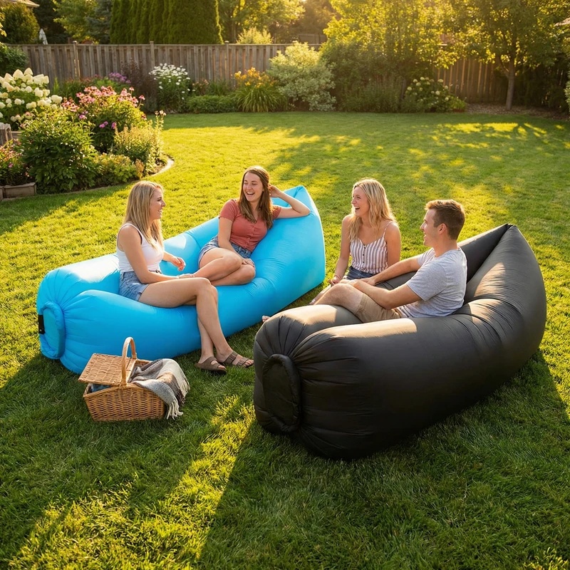 휴대용 에어 소파, 빠른 공기 주입 방수 라운저, 가벼 - Pool Lounger Inflatable 리뷰 및 가격