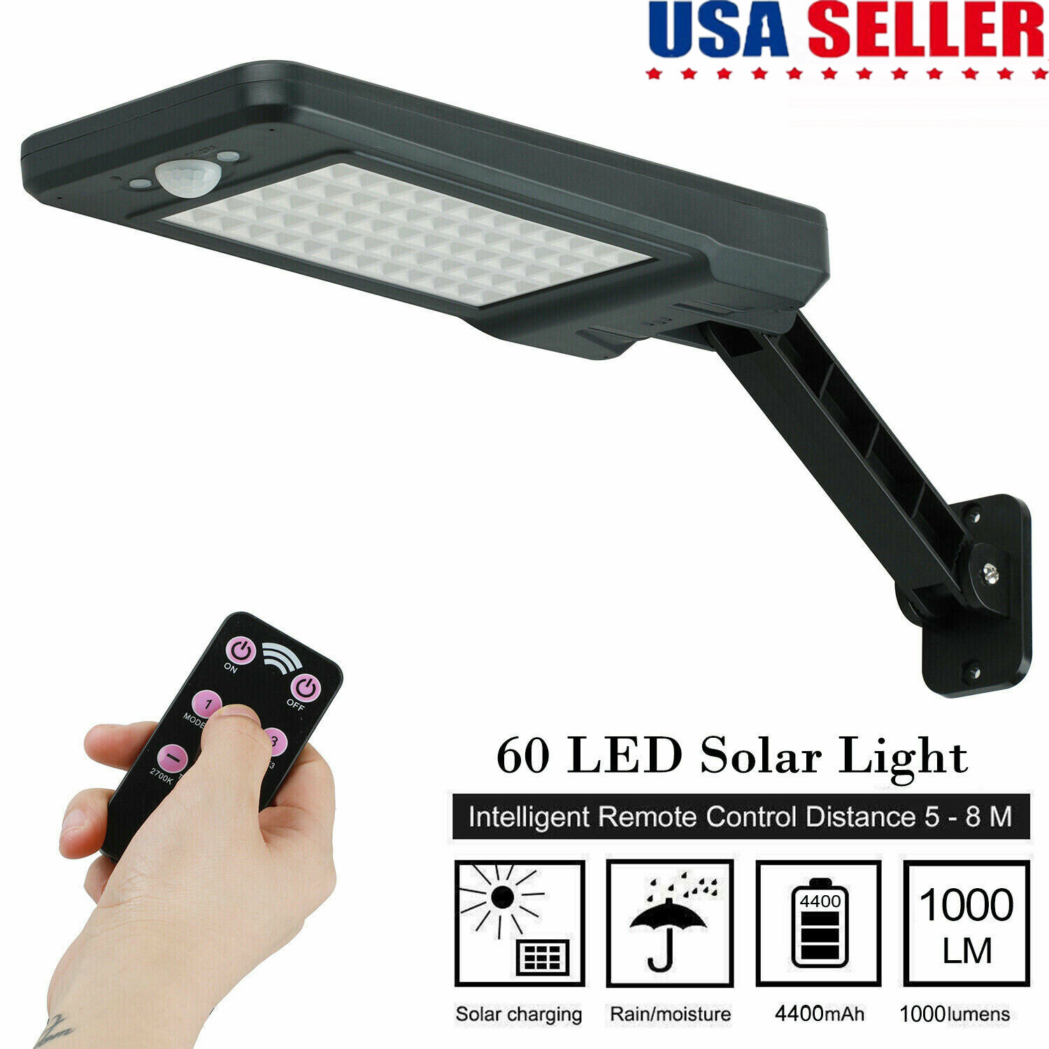 태양광 충전식 벽등, 60루멘, 실외용, 방수 등급 I - Pool Light Solar Rechargeable 리뷰 및 가격