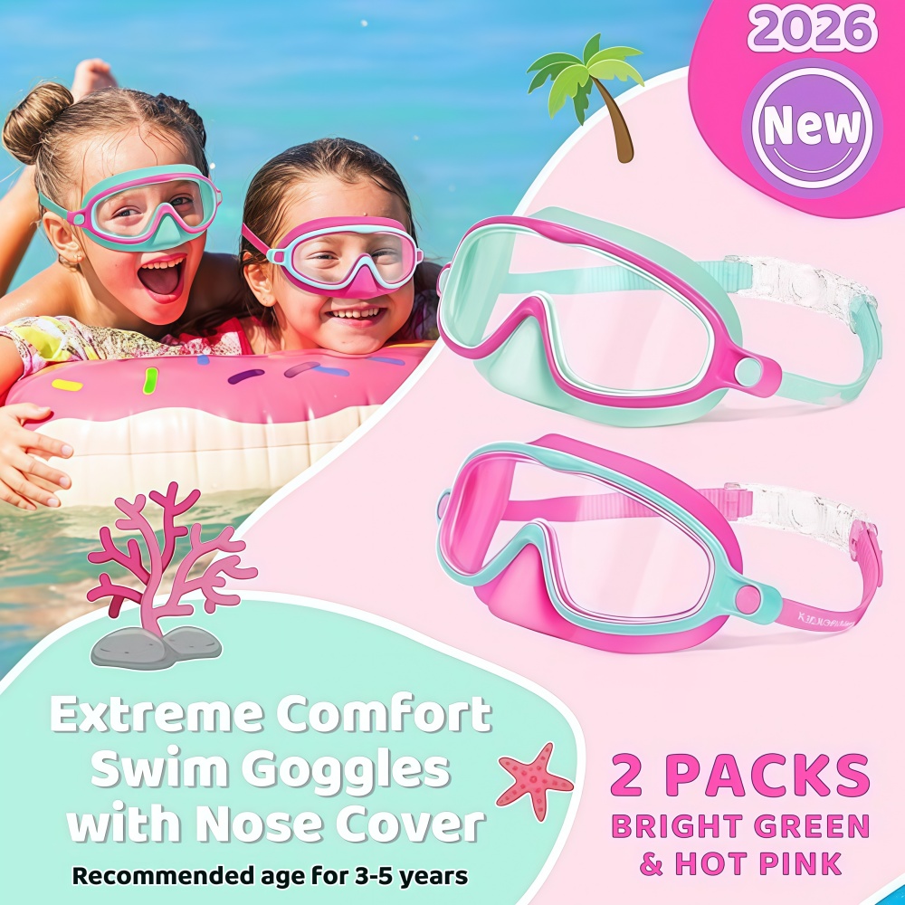 코 커버가 있는 어린이 수영 고글 UV 방지 및 안티- - Swim Goggles Anti Fog Uv 리뷰 및 가격