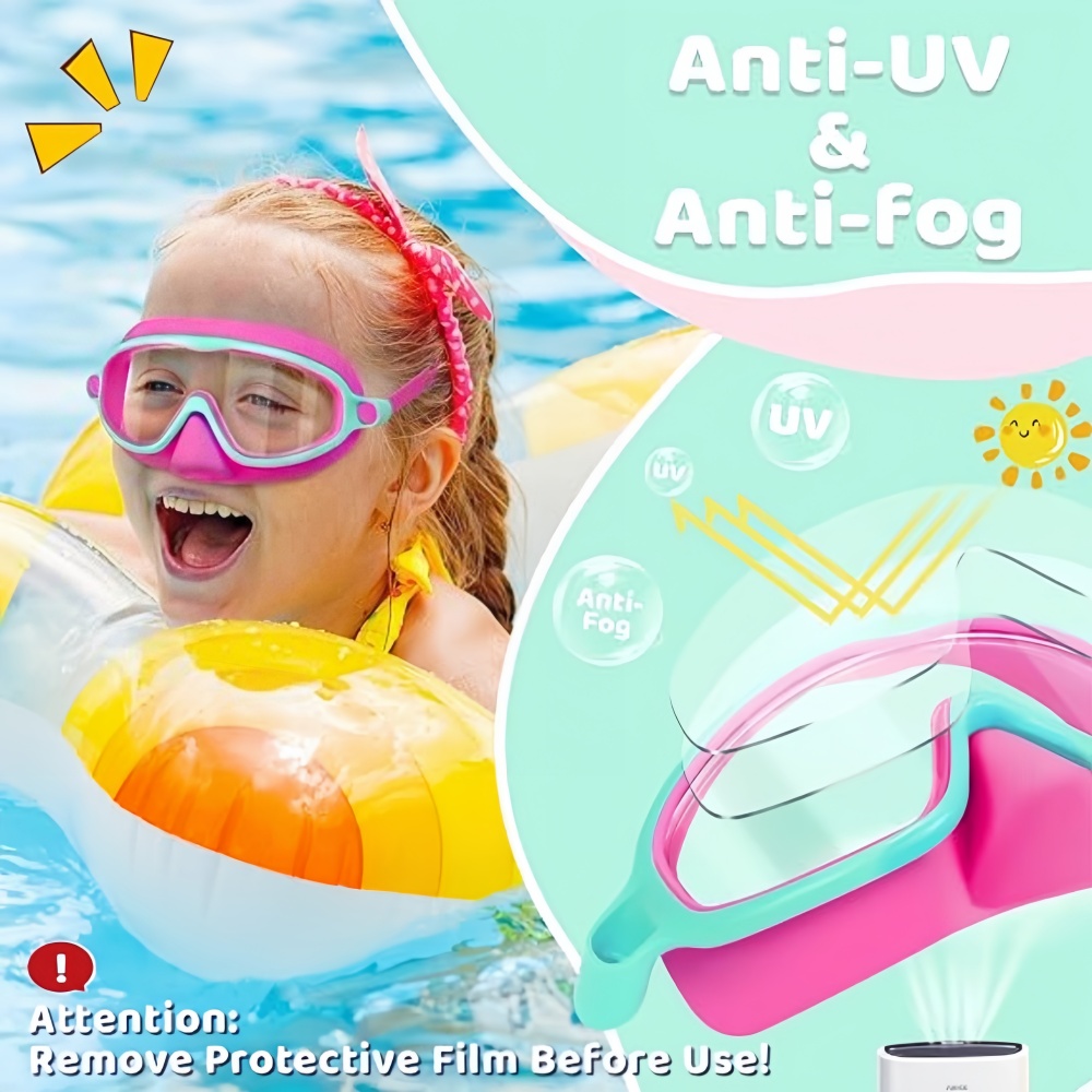 코 커버가 있는 어린이 수영 고글 UV 방지 및 안티- - Swim Goggles Anti Fog Uv 리뷰 및 가격