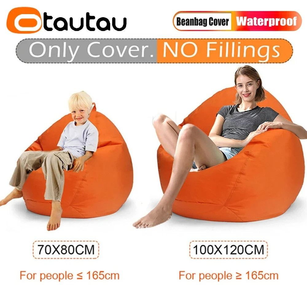 OTAUTAU 야외 방수 빈 백 커버, 충전재 없음,  - Pool Cover Waterproof 리뷰 및 가격