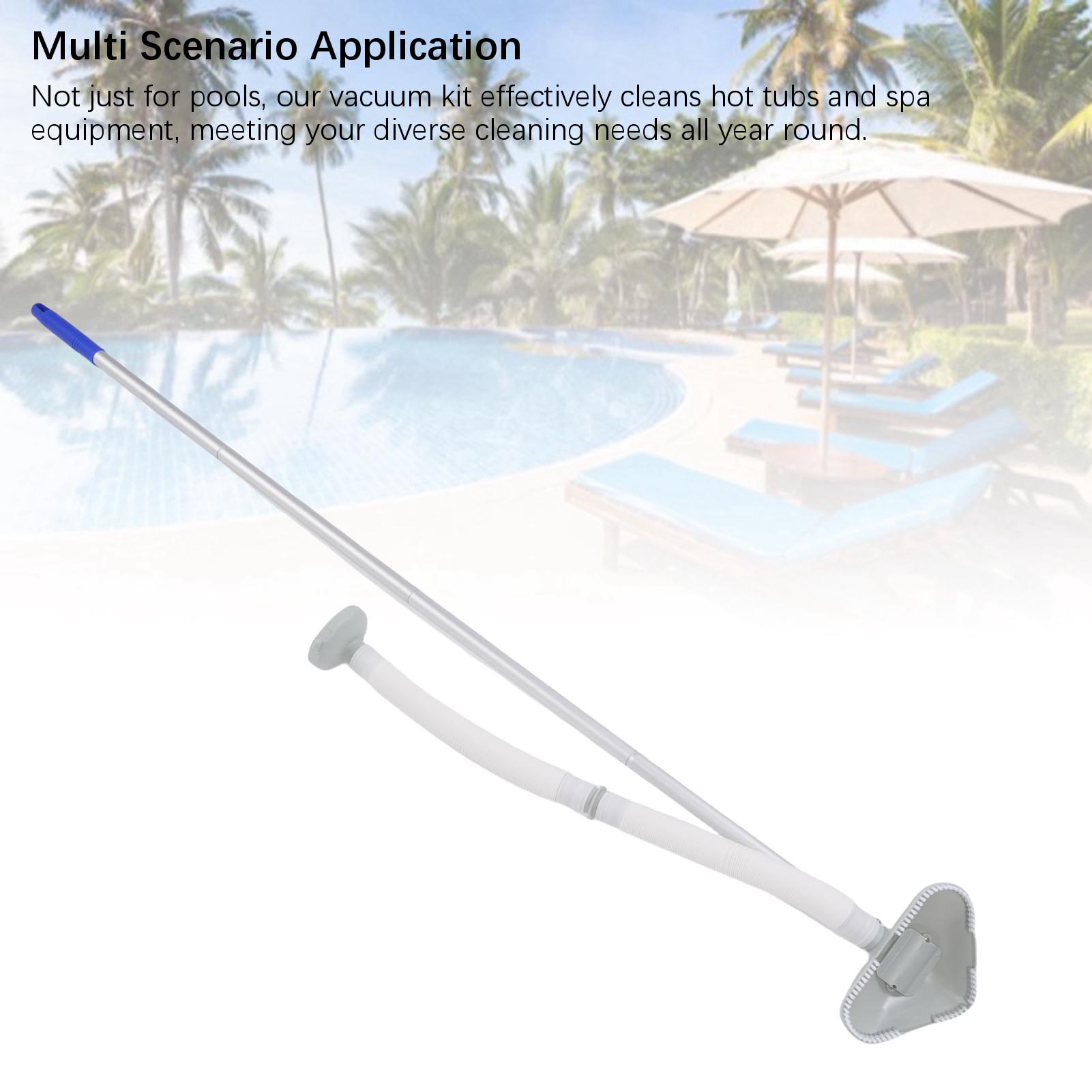 휴대용 수영장 진공 청소기 세트 수동 수영장 진공 청소 - Pool Vacuum Manual 리뷰 및 가격