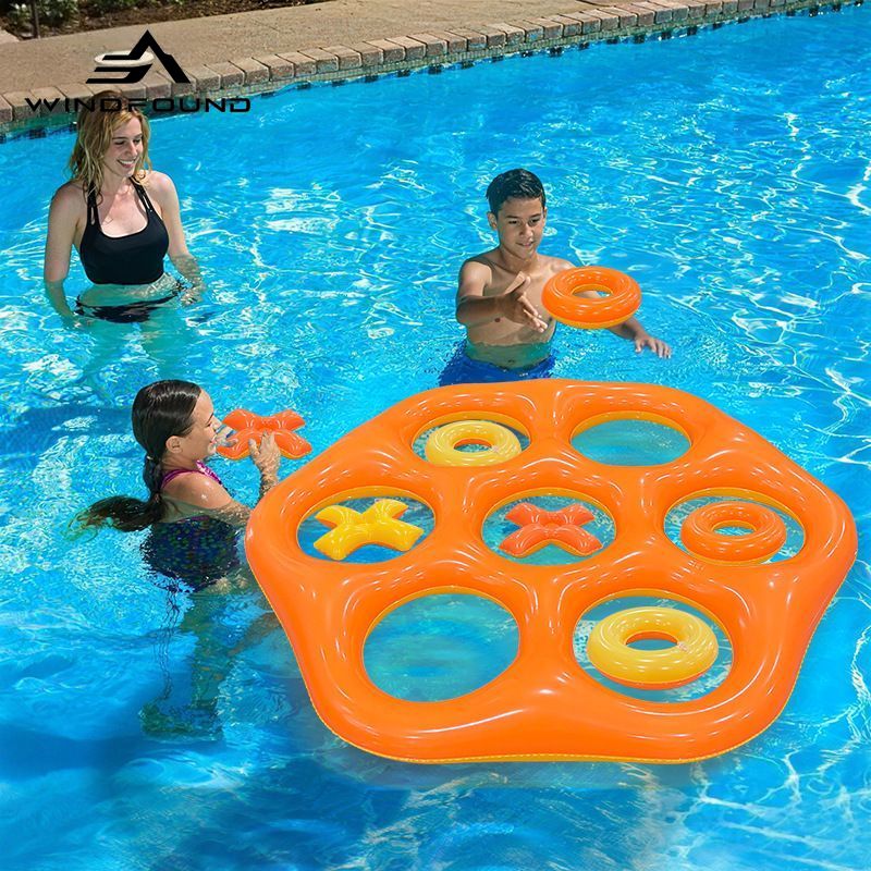 팽창식 육각형 링 던지기 수영장 장난감 PVC 플로팅  - Pool Float Ring Inflatable 리뷰 및 가격