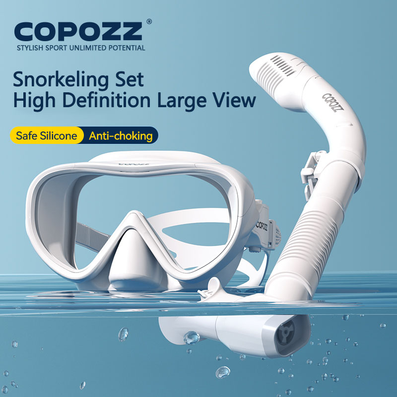 COPOZZ 새로운 다이빙 마스크 풀 비전 마스크 수중 - Snorkel Mask Full Face 리뷰 및 가격