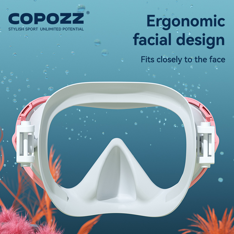COPOZZ 새로운 다이빙 마스크 풀 비전 마스크 수중 - Snorkel Mask Full Face 리뷰 및 가격