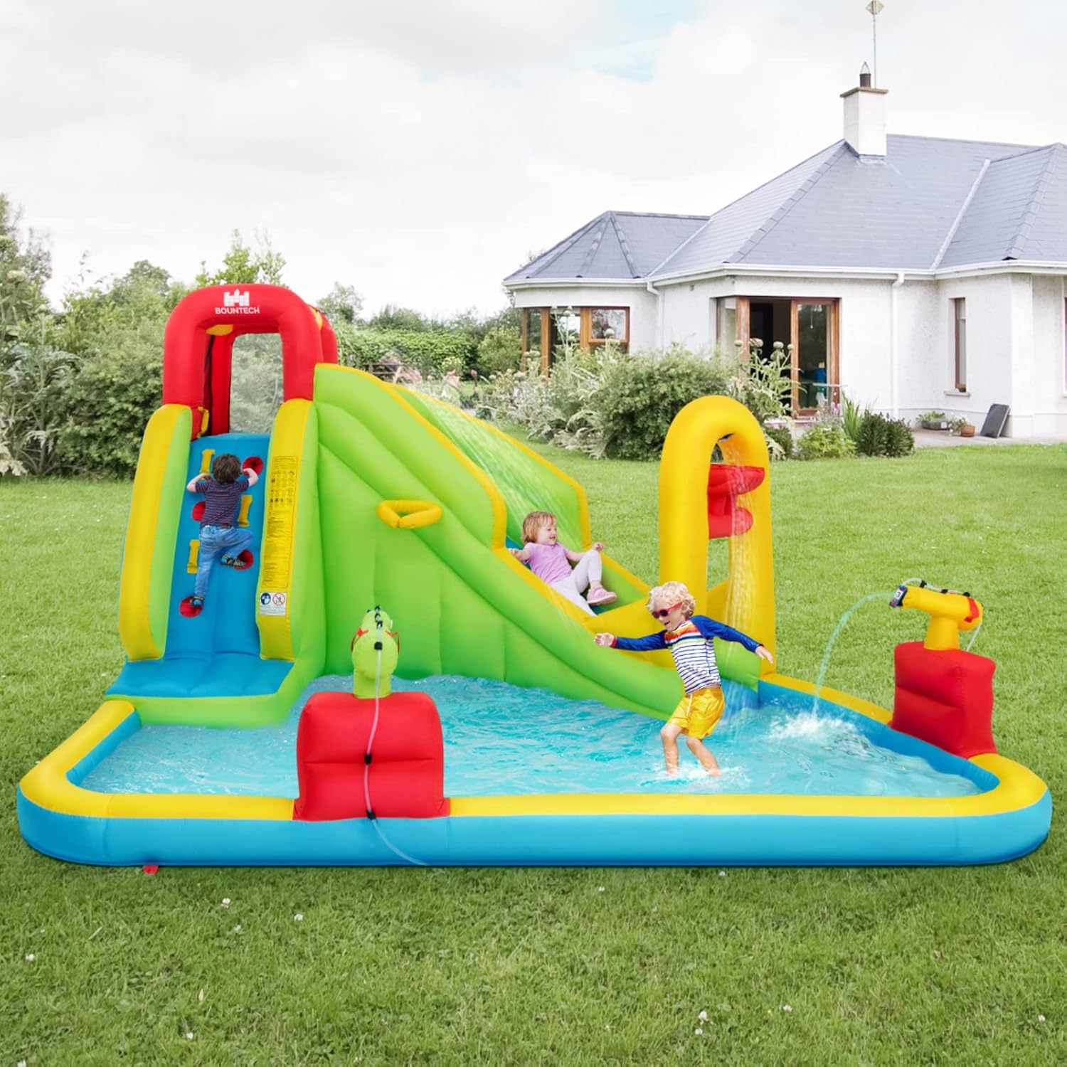 메가 대형 에어바운스 워터파크 - 어린이용 풍선 워터슬 - Water Slide Inflatable 리뷰 및 가격