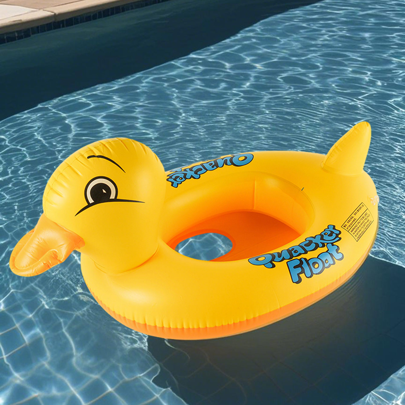 1PC 오리 모양의 두꺼운 풍선 겨드랑이 플로트(시트  - Pool Float Ring Inflatable 리뷰 및 가격