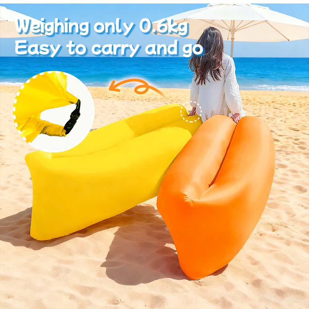 다채로운 색상의 휴대용 에어 소파 겸 침대, 야외용,  - Pool Lounger Inflatable 리뷰 및 가격