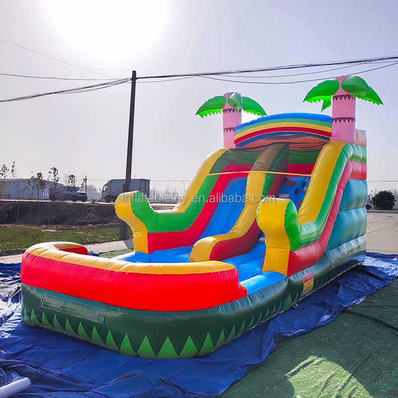 내구성 있는 PVC 상업용 풍선 워터 슬라이드, 워터  - Water Slide Inflatable 리뷰 및 가격
