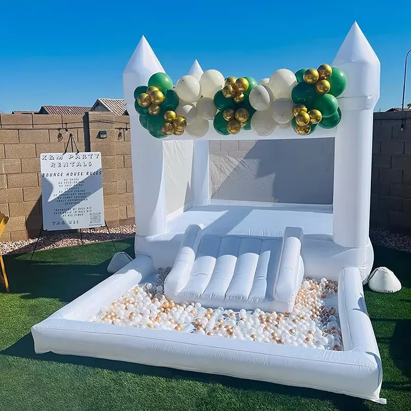 20264m 화이트 그레이드 어린이용 풍선 놀이터, 유 - Water Slide Inflatable 리뷰 및 가격